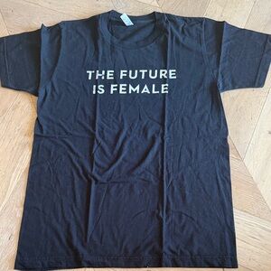 American Apparel Black Statement Tee